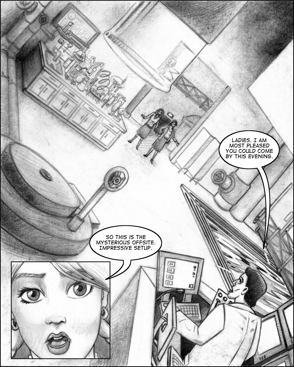 Tales of Gnosis College Comix Vol. 1 - Apsinthion Protocol page 9 full