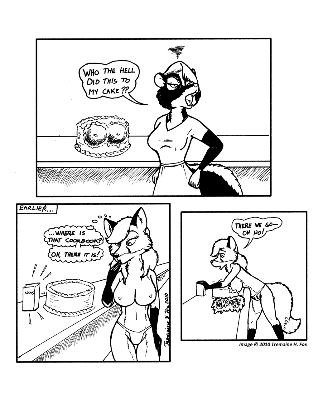 Poking at Vixens 3 page 11 full