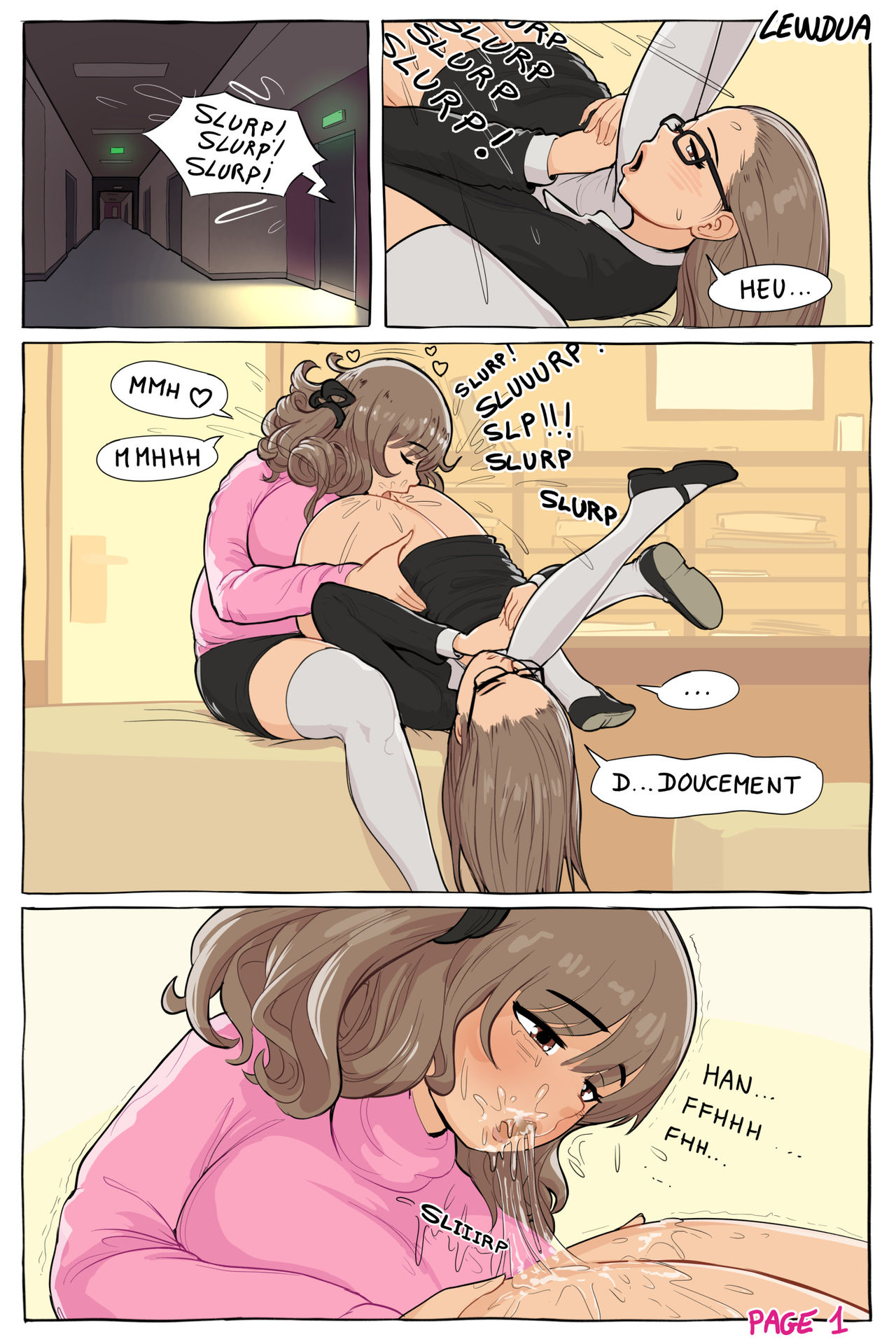 Karen, Natasha and Miss Rosewood page 1 full