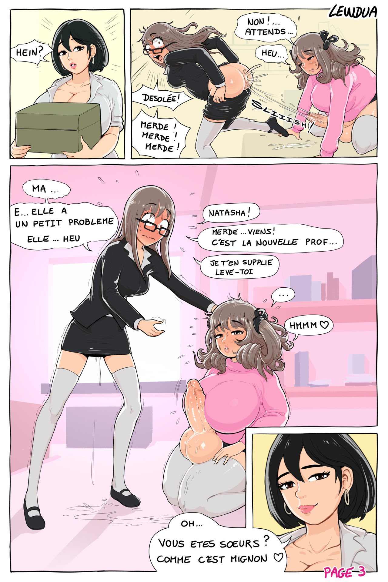 Karen, Natasha and Miss Rosewood page 3 full