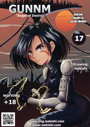 [isakishi] 17 Angel of Desire (Gunnm Battle Angel Alita) [English] cover