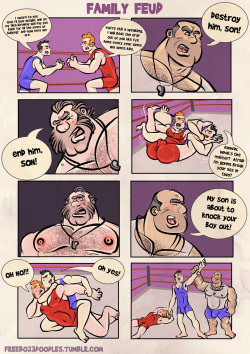 Wrestling, Domination and Comeuppance