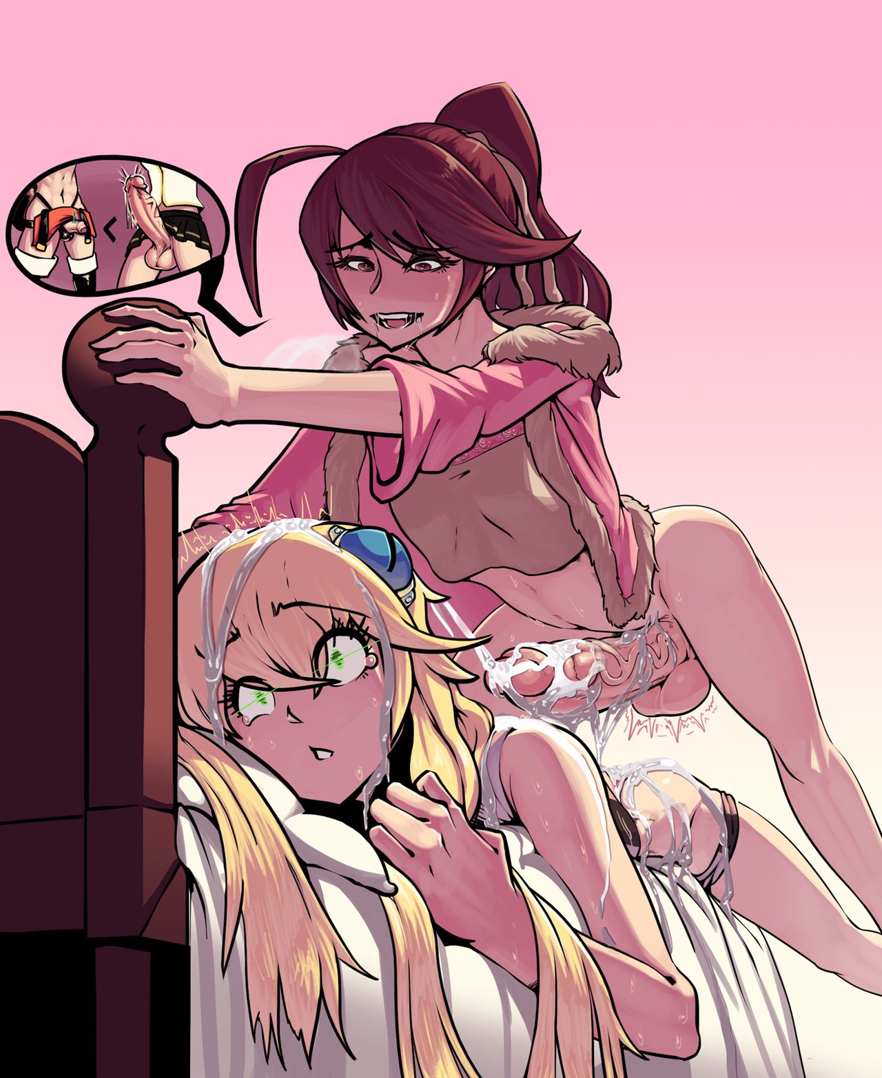 Celica/Noel Surprise Anal + Makoto/Mai Cock Shock page 7 full