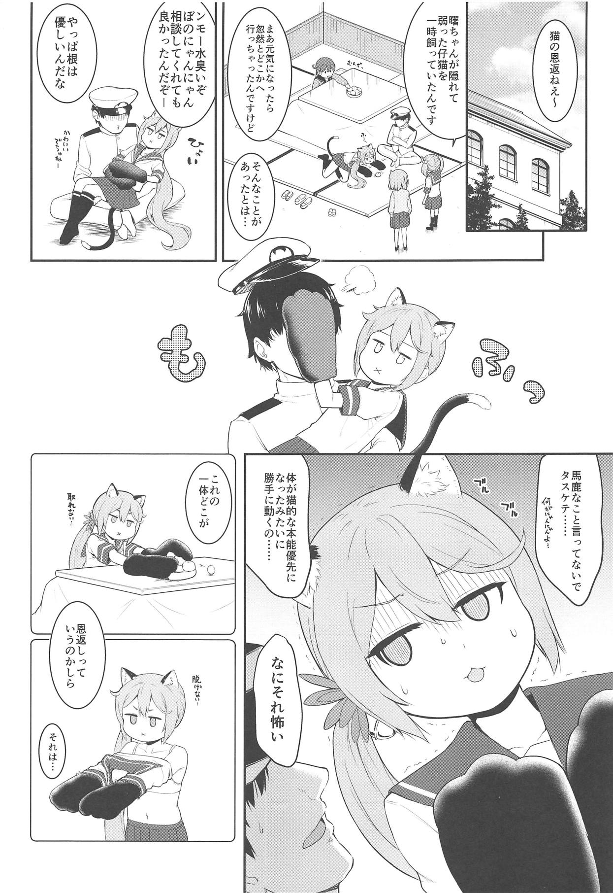 Akebono-nyan to Nyannyan Suru Hon page 3 full