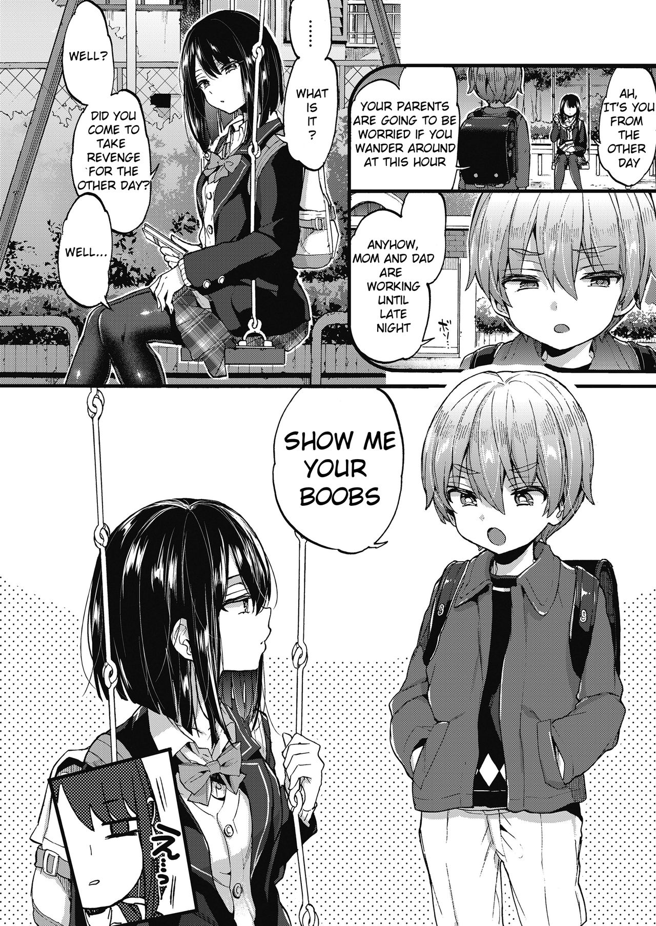Oshioki! | Punishment! page 4 full