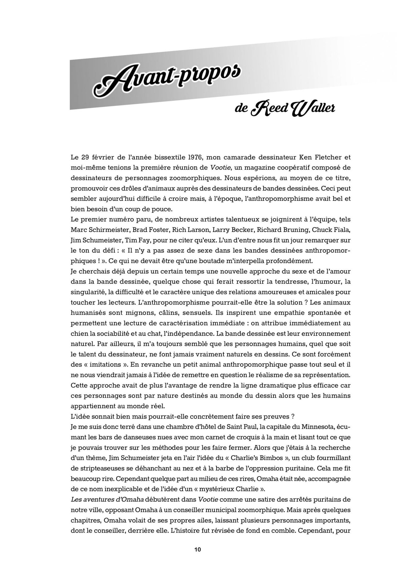 Les aventures complètes de «Omaha» danseuse féline 01 page 12 full