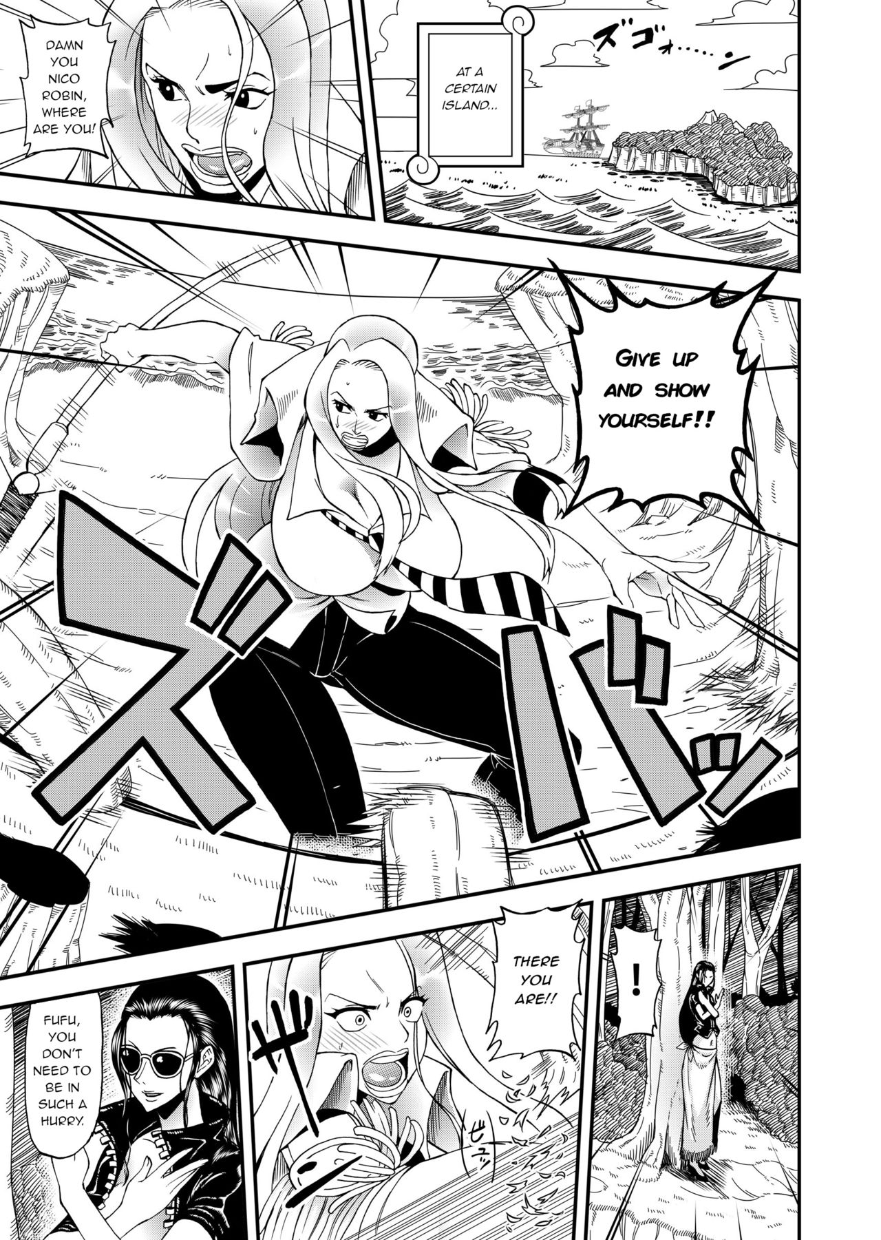 Futanari Robin VS Onna Kyojin Kaihei page 2 full