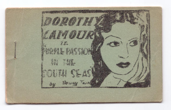 Dorothy Lamour in "Purple Passions in the South Seas" [English] cover