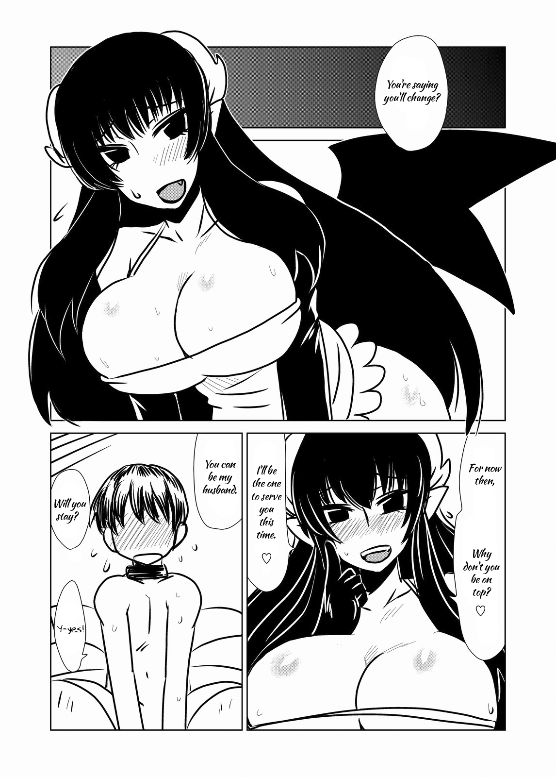 Succubus-san to Seidorei | Succubus and Sex Slave page 8 full