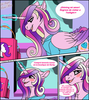 [Brainiac] Un Simple Cristal Rosa (My Little Pony Friendship Is Magic) [Spanish] [Red Fox Makkan] cover
