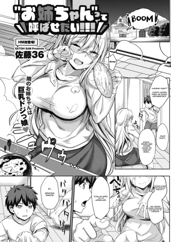 [Satou Samu] "Onee-chan" tte Yobasetai!!! (COMIC HOTMILK 2018-04) [Spanish] [JentaiM] [Digital] cover