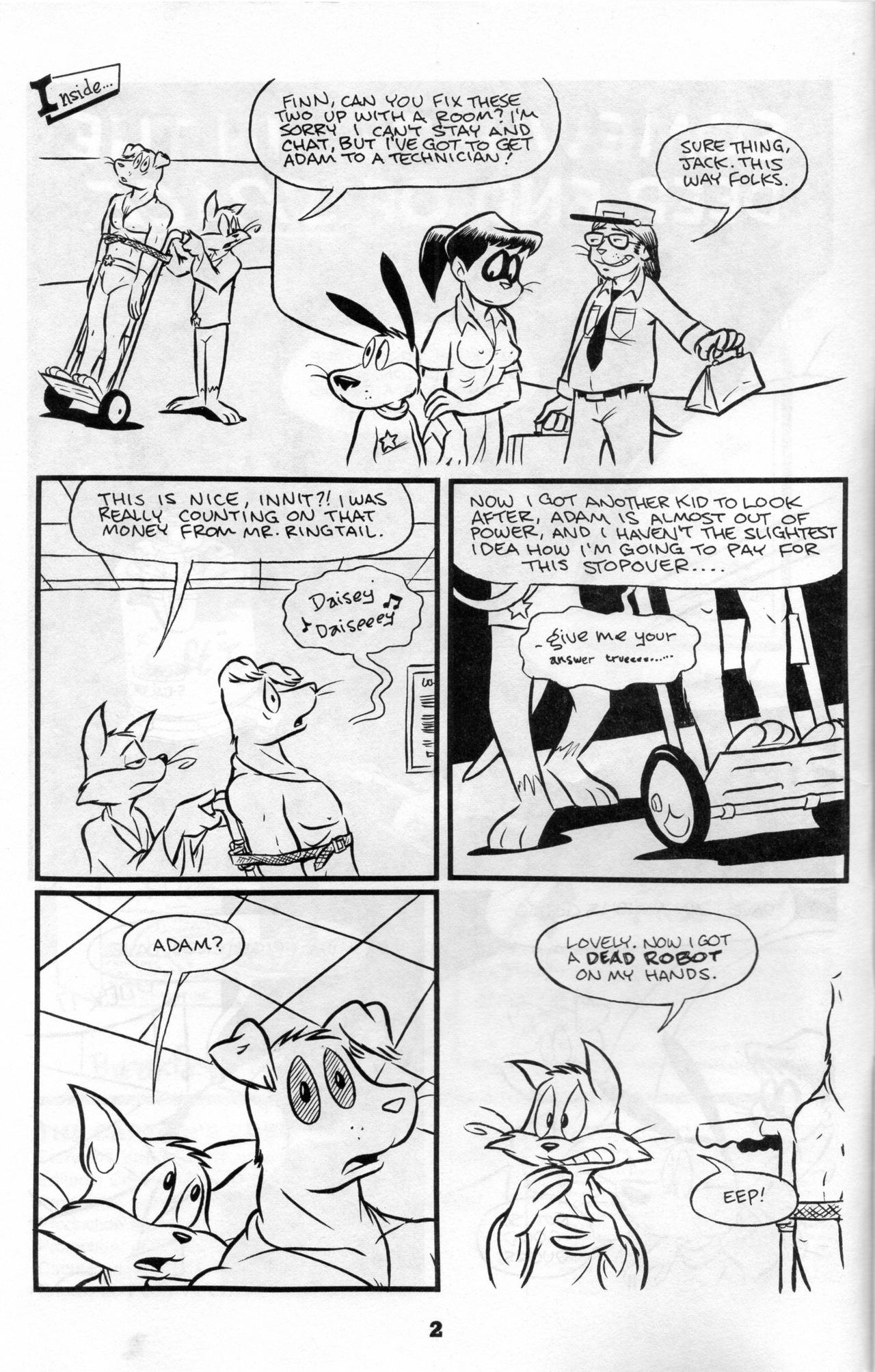 The Adventures of Captain Jack Vol 7 page 4 full