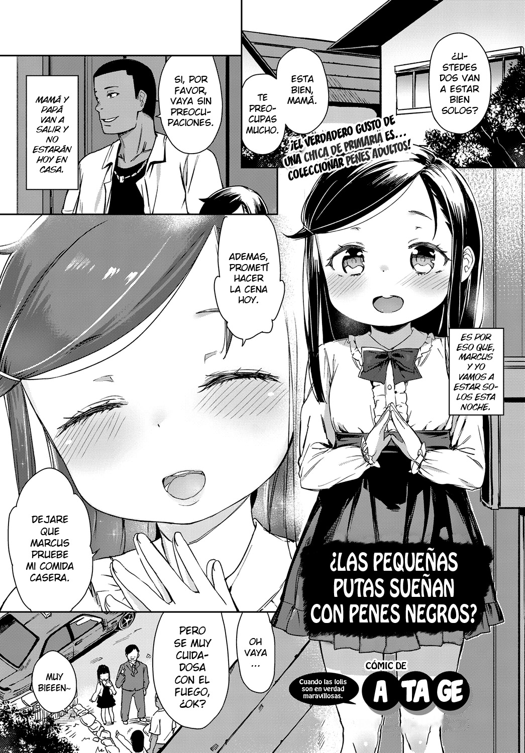 Bitch Youjo wa Kokujin Chinpo no Yume o Miru ka? - Do little Bitch Girl Dream of ***? page 1 full