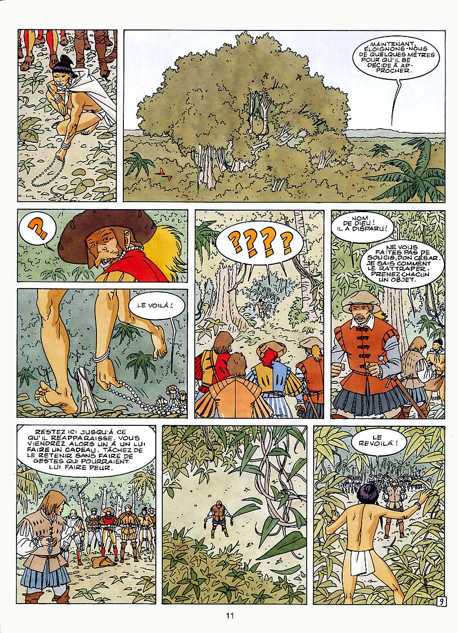 La Sueur du Soleil - 4 - Les marais de l'Anaconda page 11 full