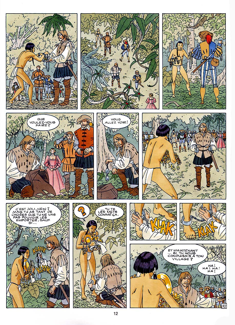 La Sueur du Soleil - 4 - Les marais de l'Anaconda page 12 full