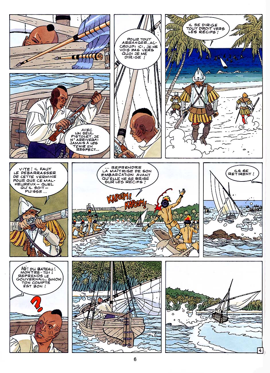 La Sueur du Soleil - 4 - Les marais de l'Anaconda page 6 full
