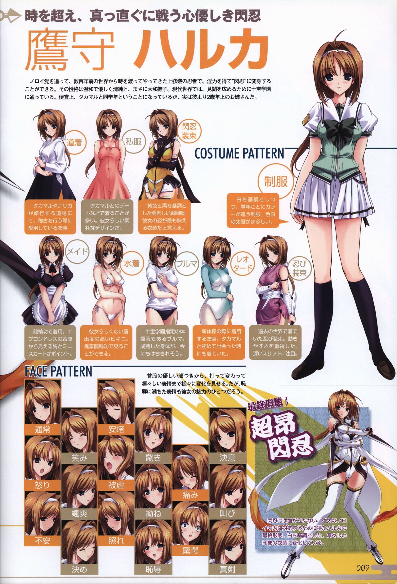 Choukou Sennin Haruka visual fanbook page 11 full