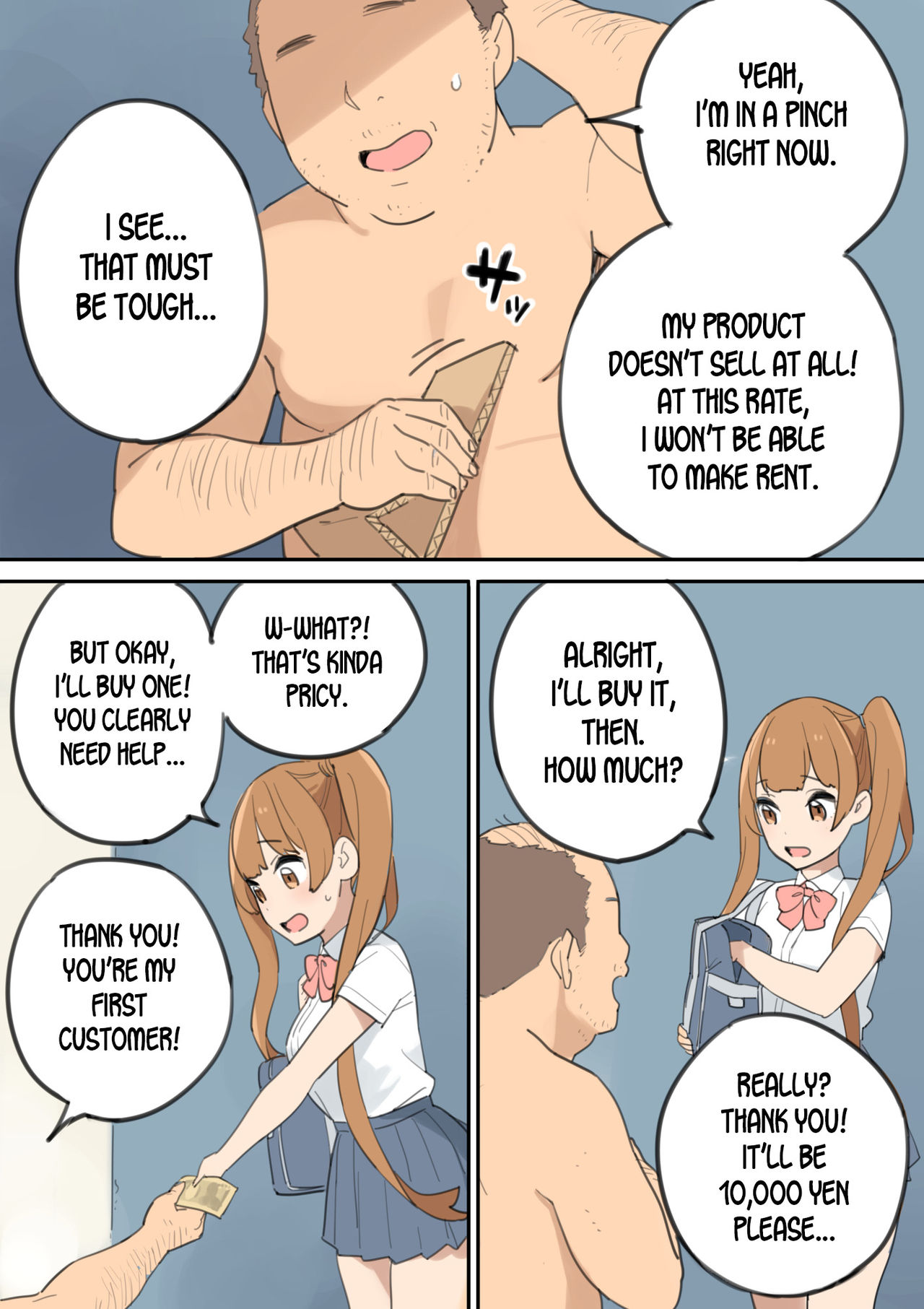 Chinpo Uri no Ossan page 8 full