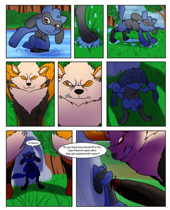 [JayKasai] Wet an Arcanine, Drench a Riolu cover