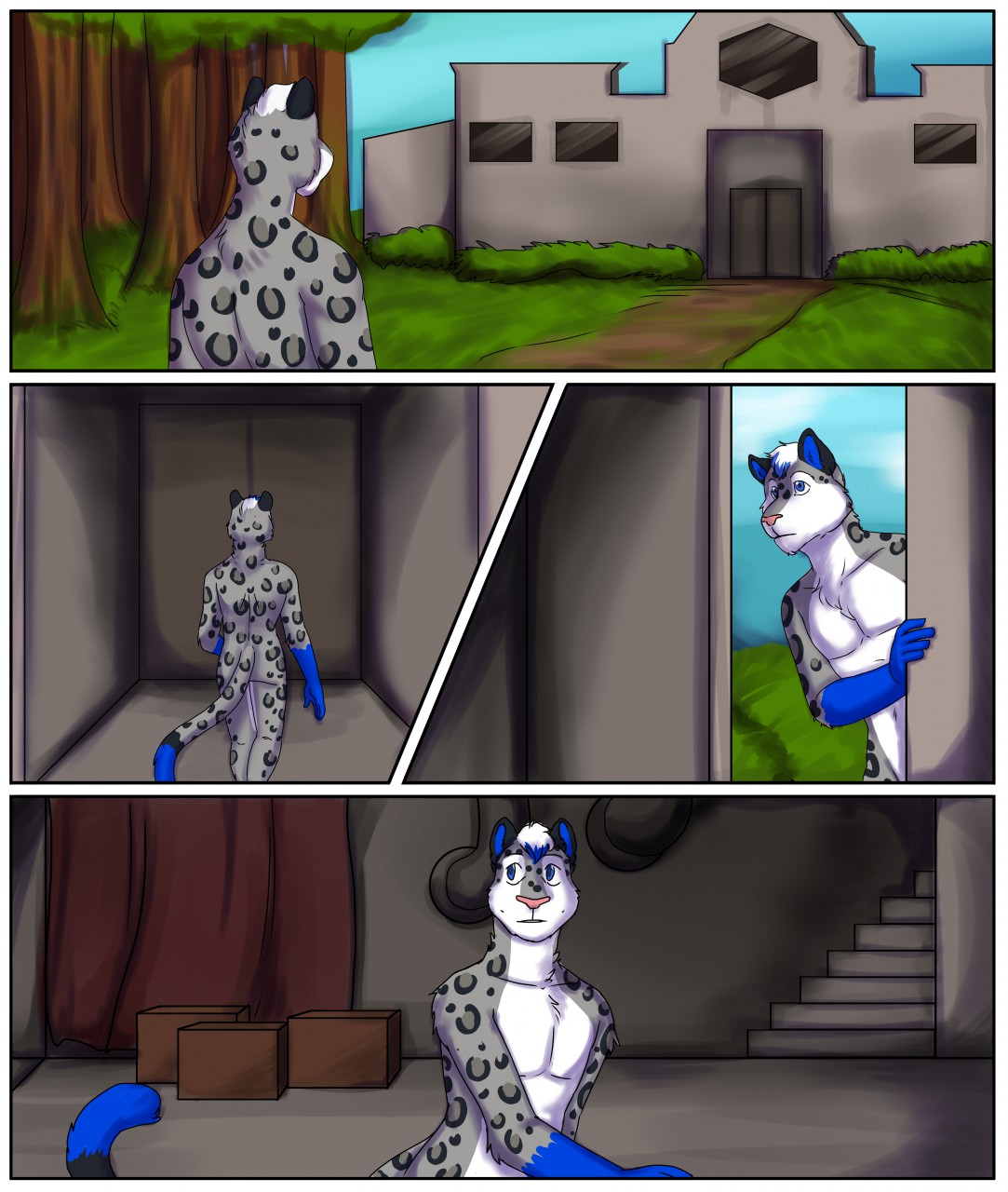 Mysterious Building page 1 full