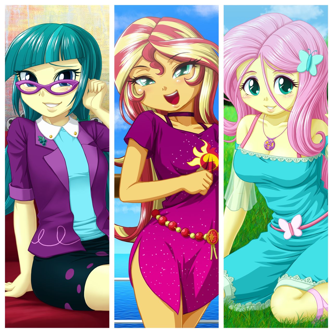 Equestria Girls Pack 4 page 1 full