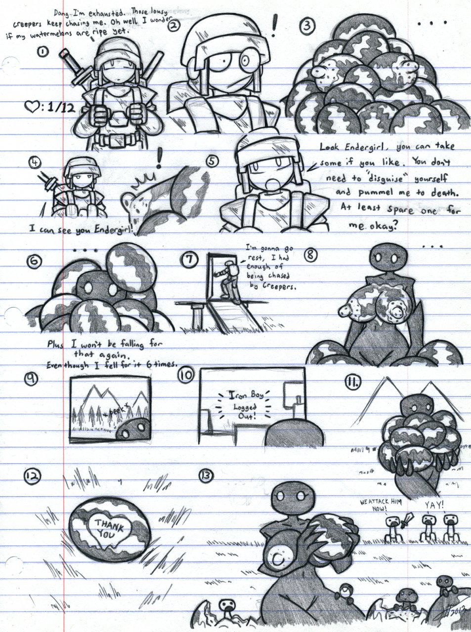 The adventures of Iron boy page 11 full