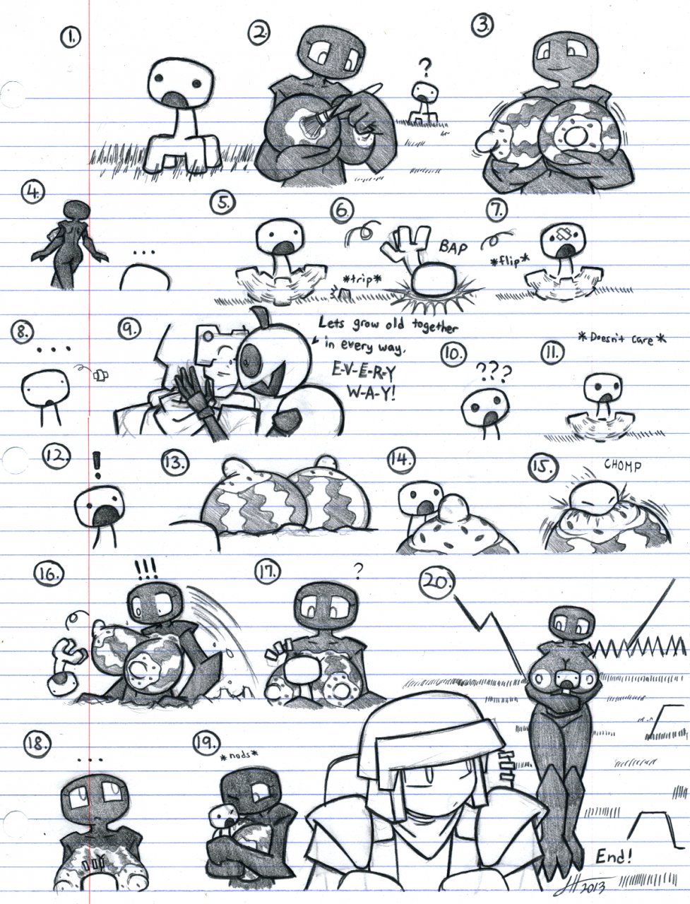 The adventures of Iron boy page 12 full