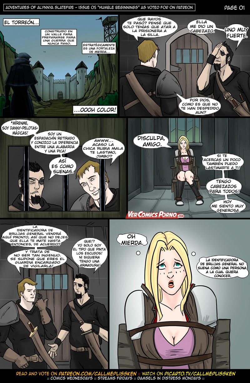 Adventures of Alynnya Slatefire #5 page 2 full