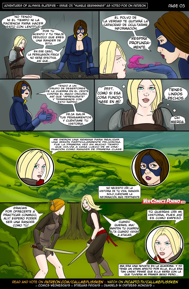 Adventures of Alynnya Slatefire #5 page 4 full