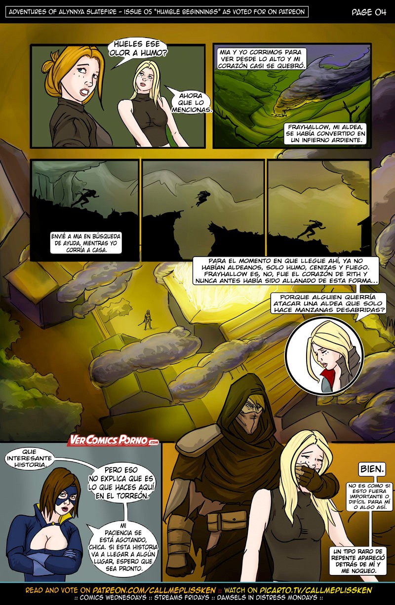 Adventures of Alynnya Slatefire #5 page 5 full