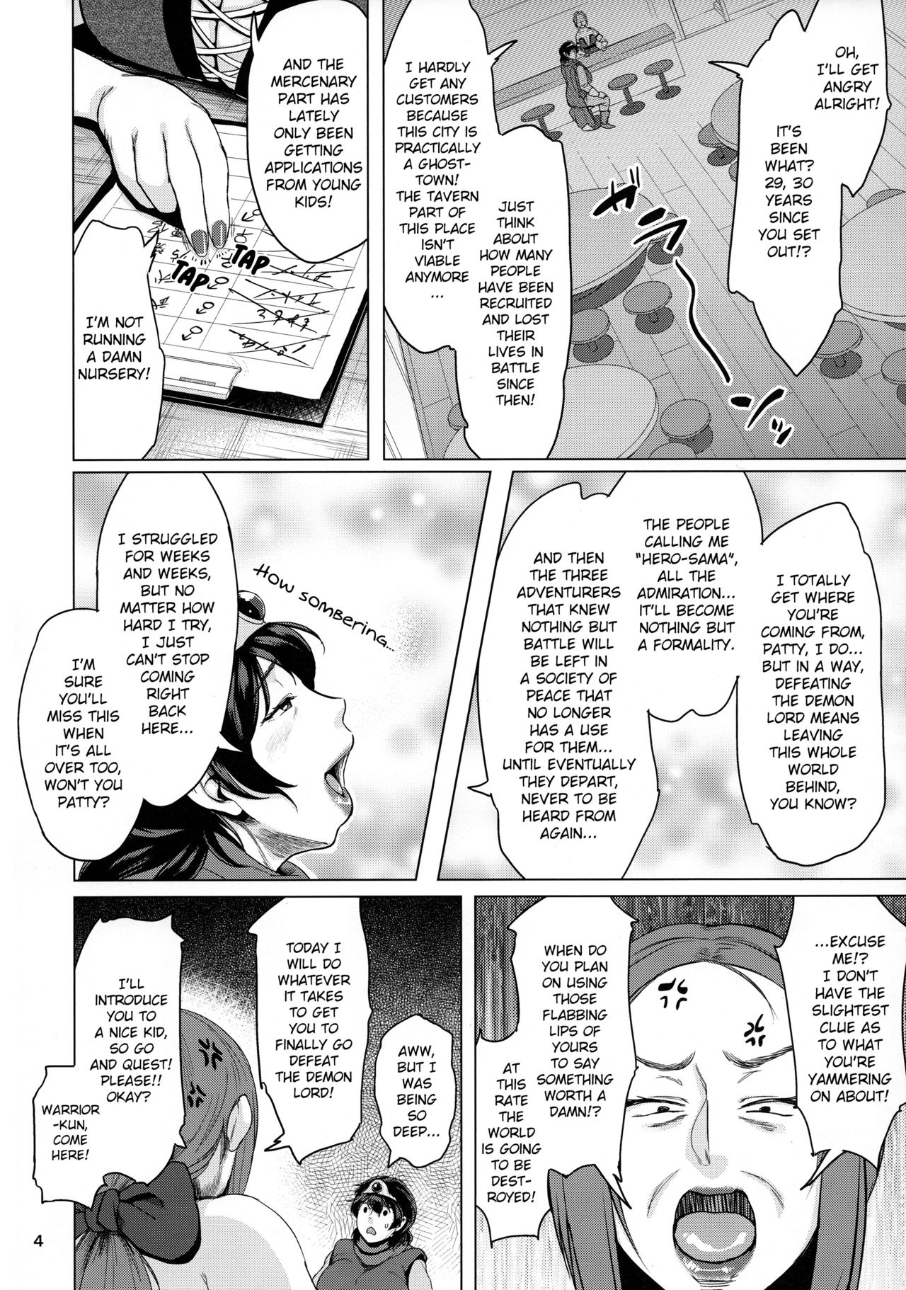 Juku Yuusha-sama to Boku | Milf Hero and Me page 3 full