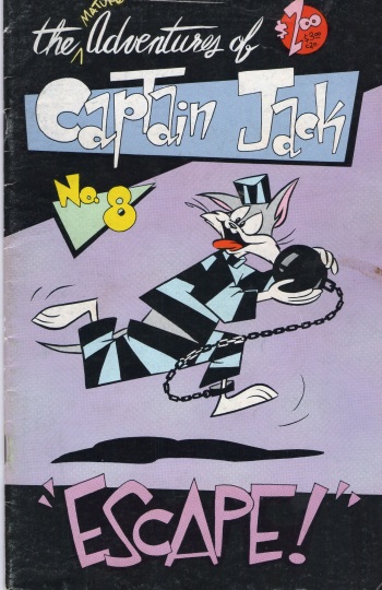 The Adventures of Captain Jack Vol 8 cover