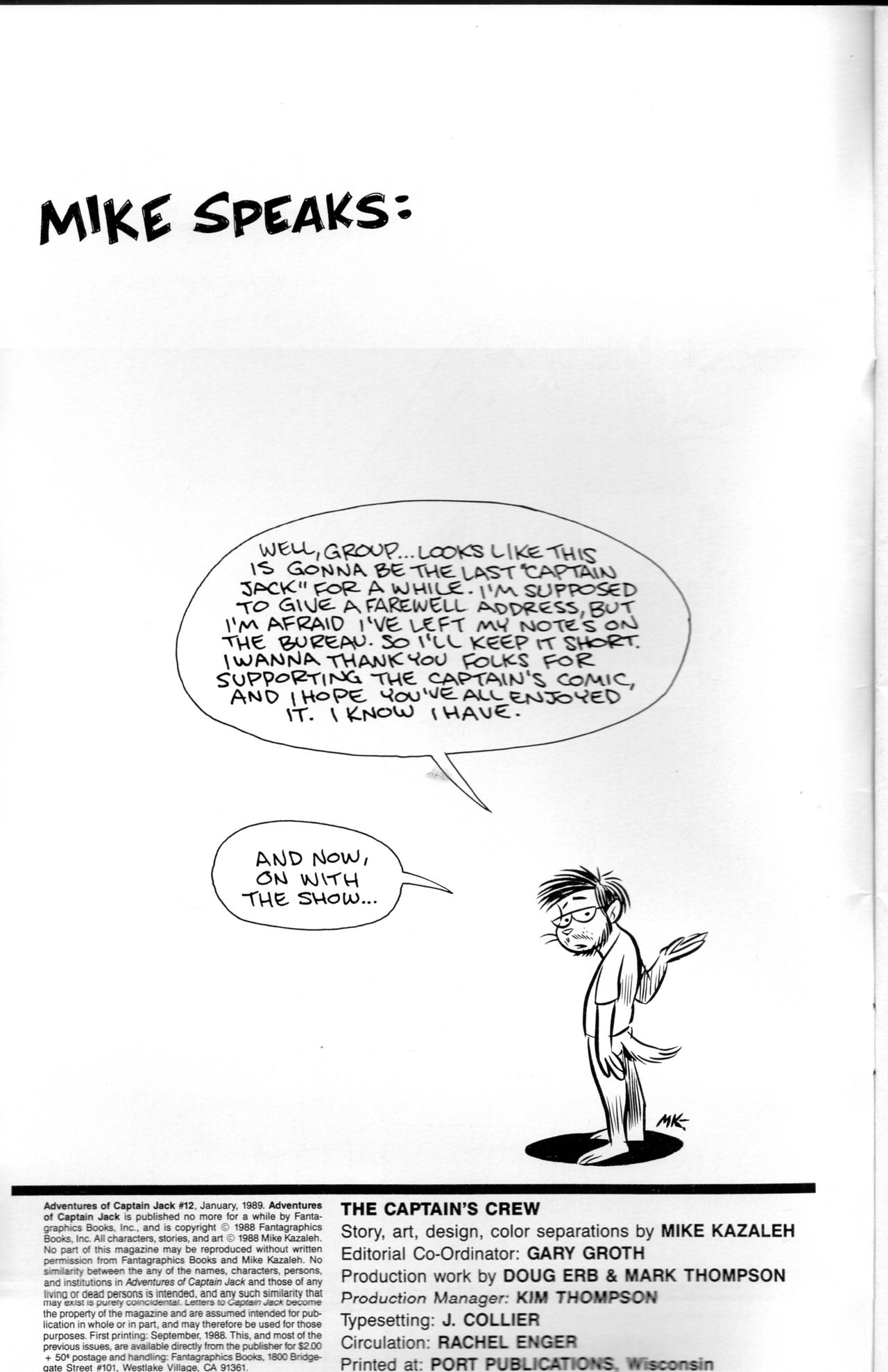 The Adventures of Captain Jack Vol 12 page 2 full