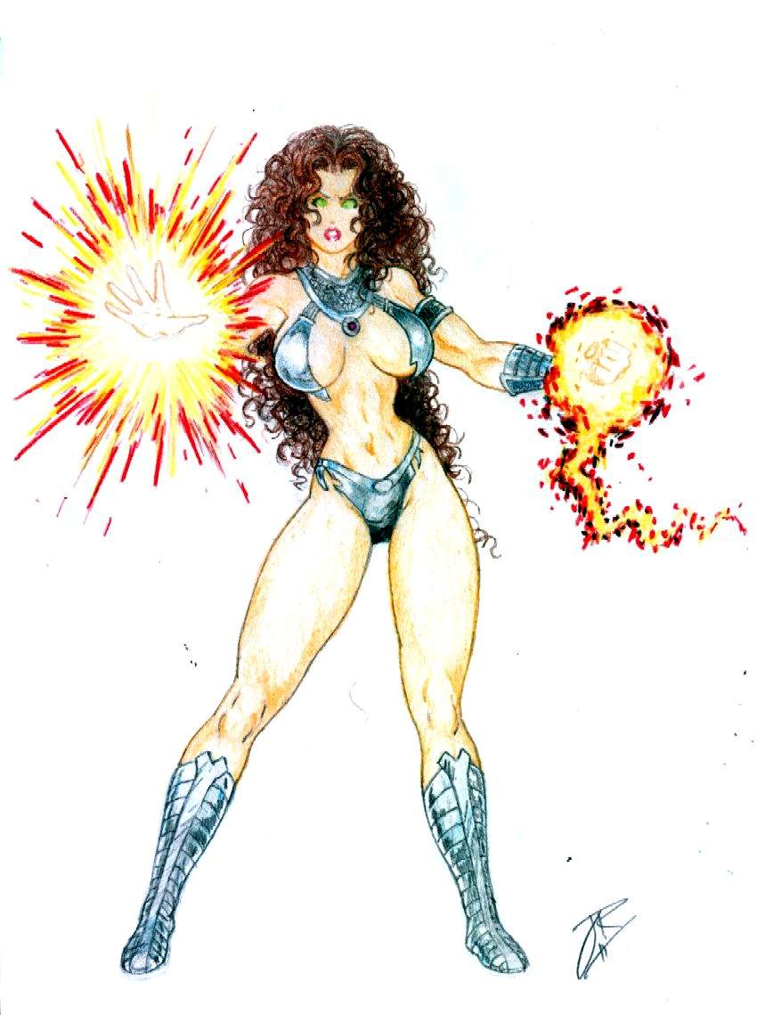 Ksennin Superhero Sketches and Comics page 7 full