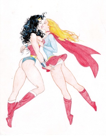 Ksennin Superhero Sketches and Comics cover
