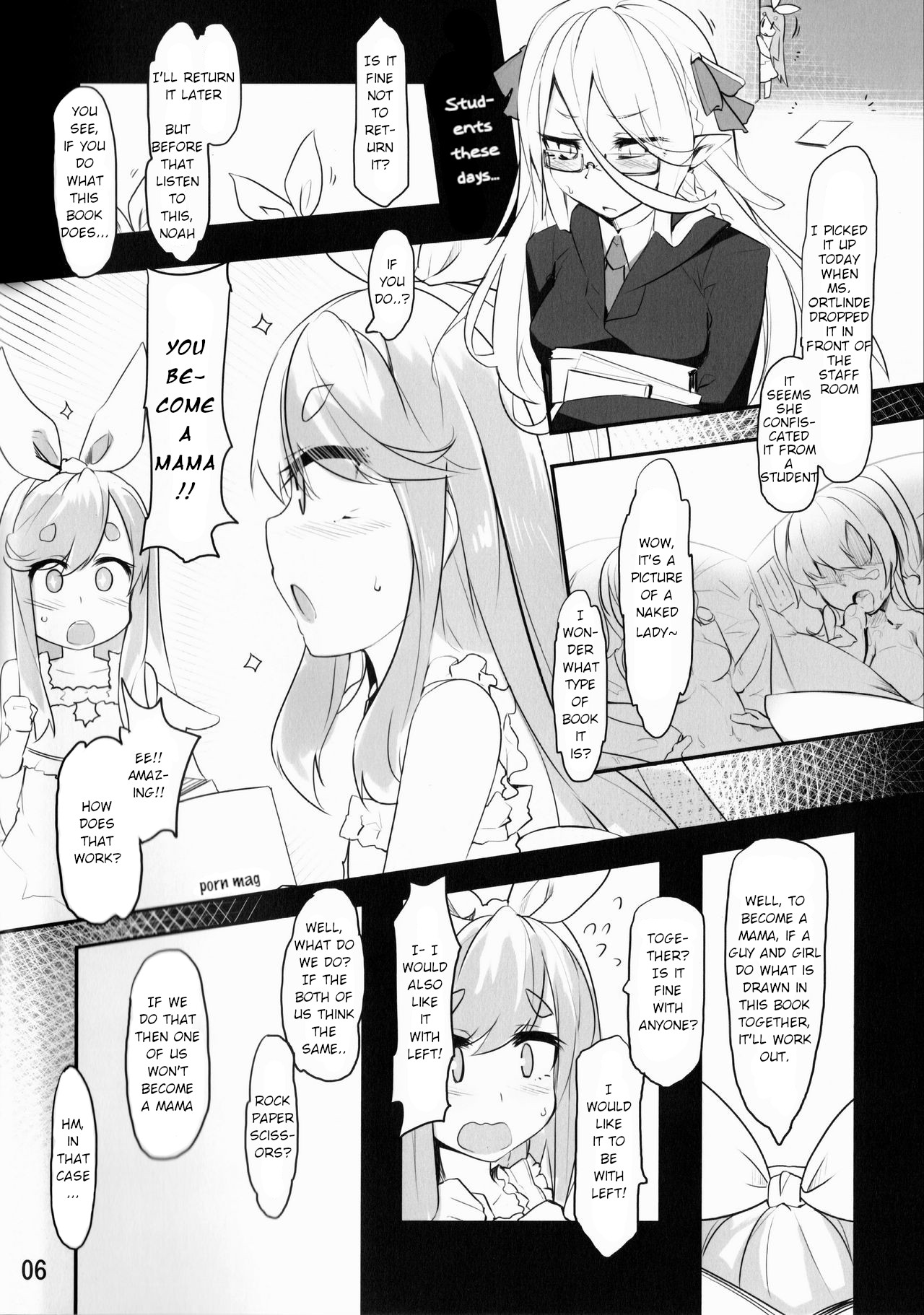 Near Noah ga Kossori Otona no Kaidan o Noboru Hon | Near & Noah Secretly Climb the Staircase to Adulthood page 4 full