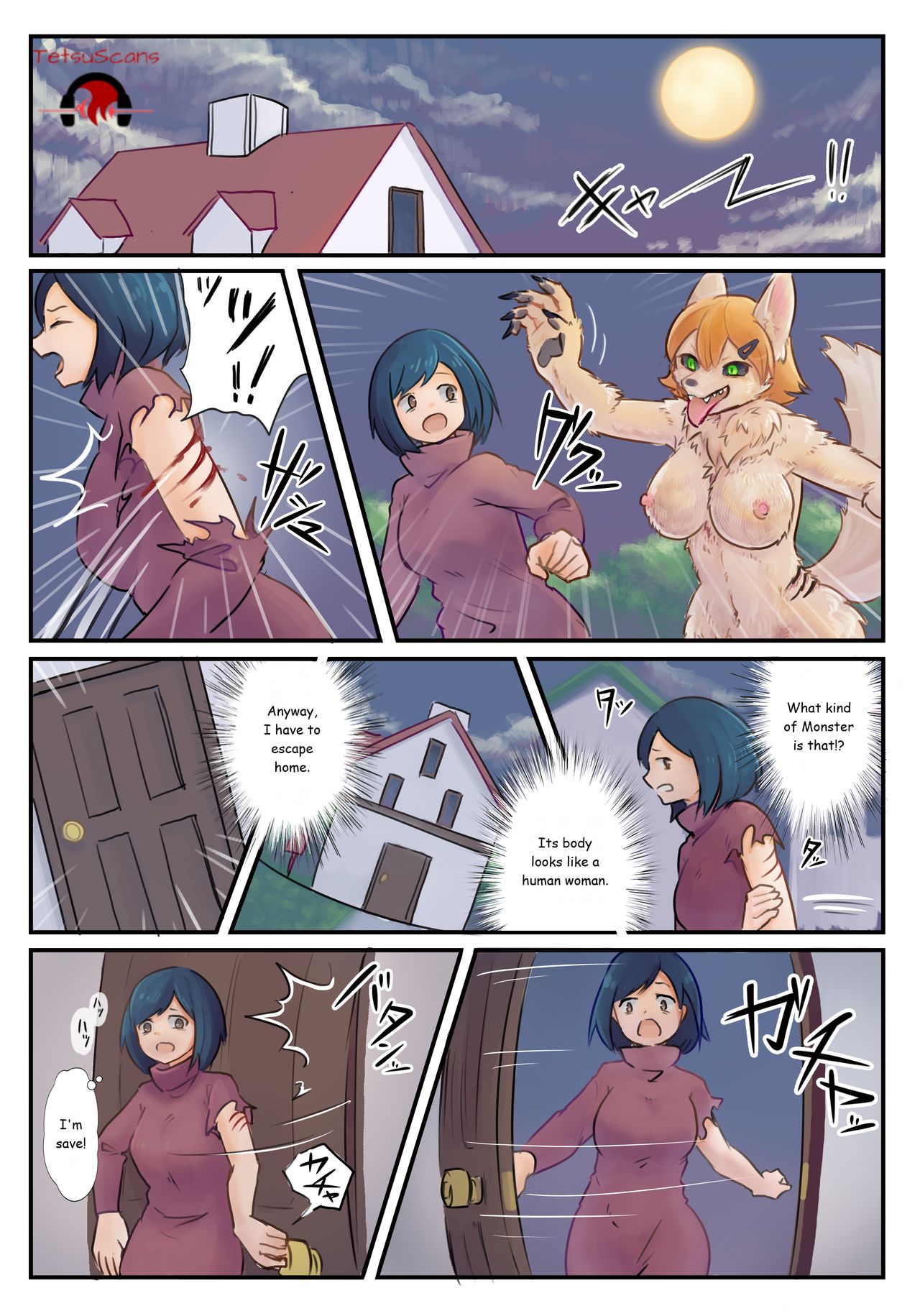 Ookami TF Manga page 1 full