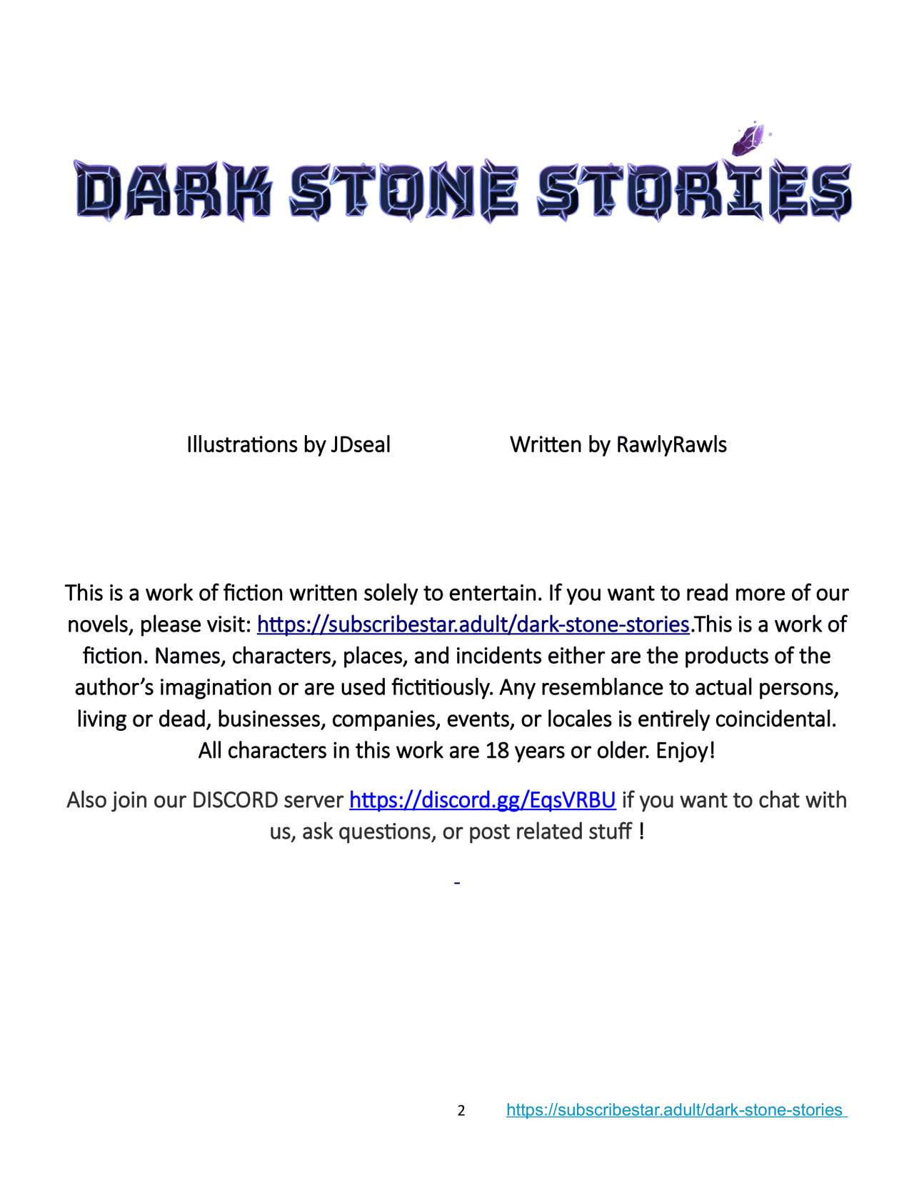 JDseal - The Dark Stone Chapter 6 page 2 full