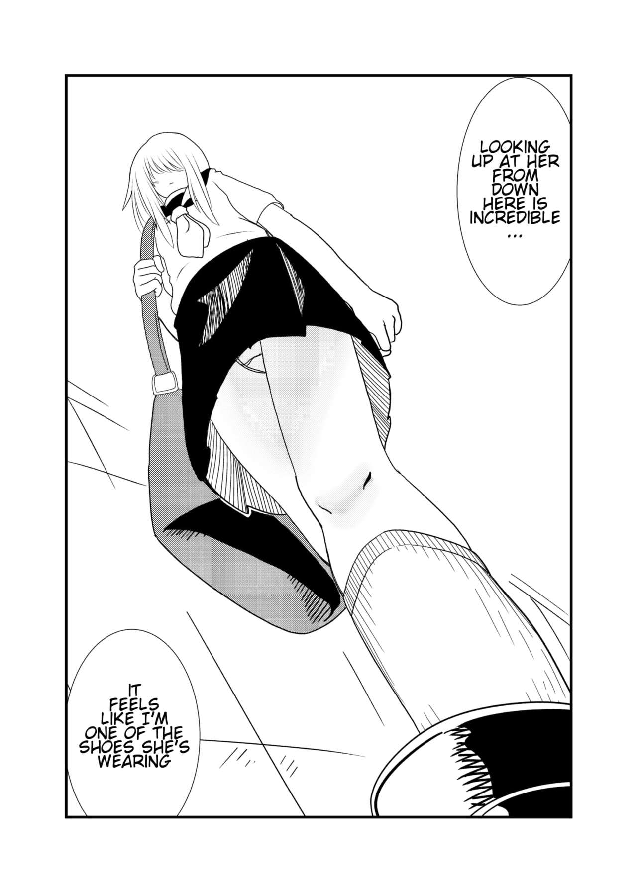 Mekakure-chan ni Fumaretai | Wanna Get Stepped on by Mekakure-chan page 11 full