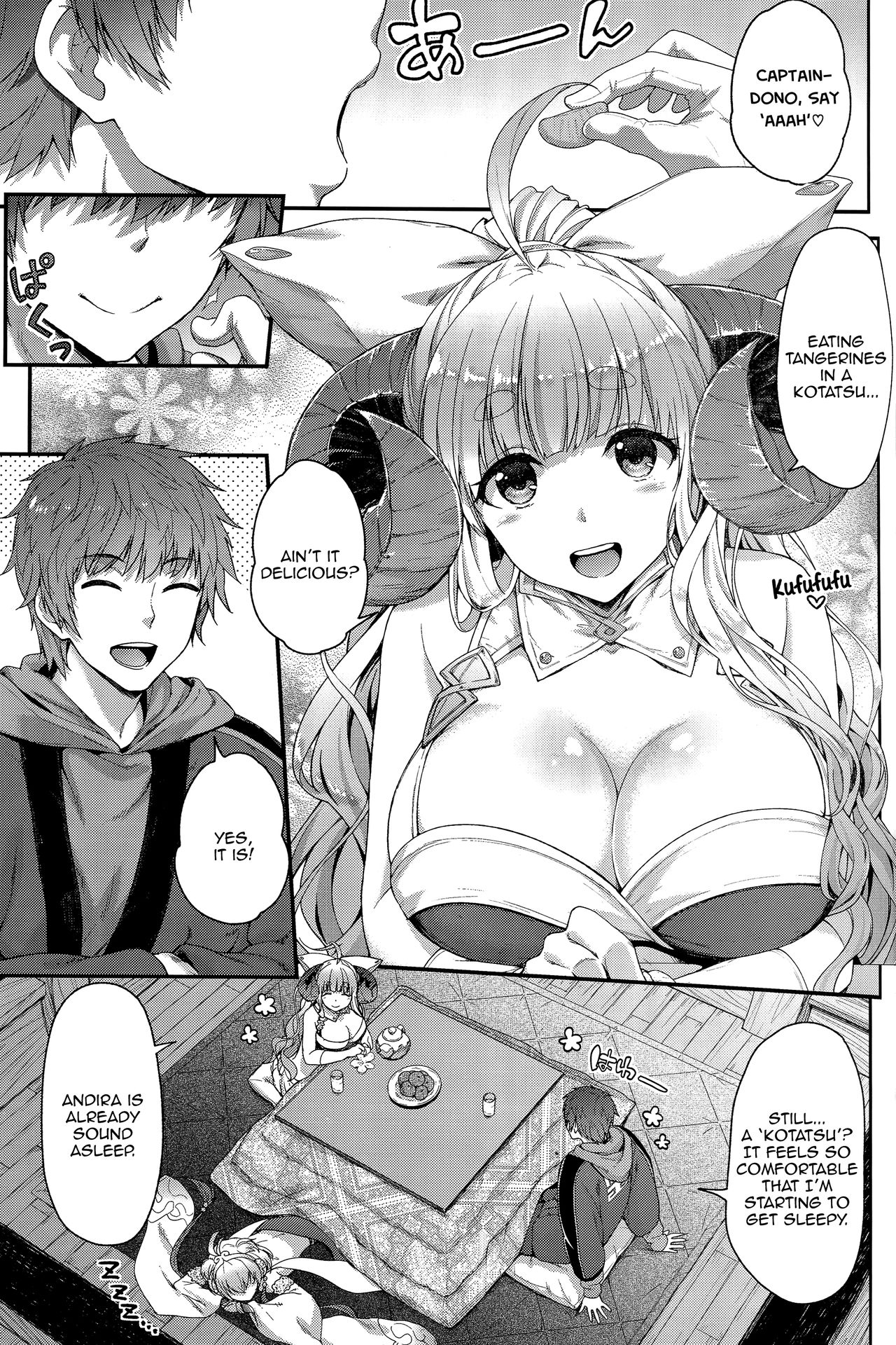 Okota de Mofumofu | Fluffing in the Kotatsu page 5 full