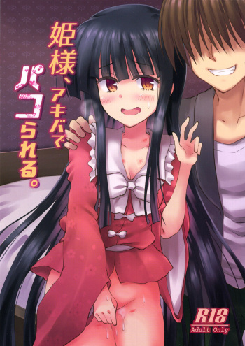(C96) [Crea-Holic (Shiki Hiroto)] Hime-sama, Akiba de Pakorareru. (Touhou Project) cover