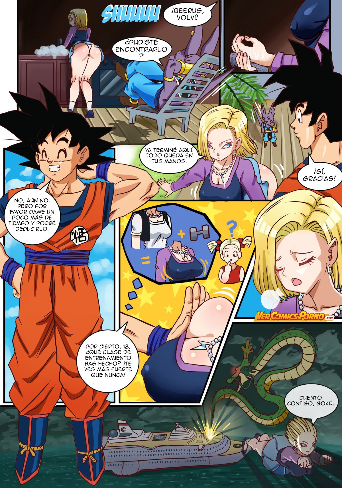 Android 18 - The Goddess Wife page 7 full