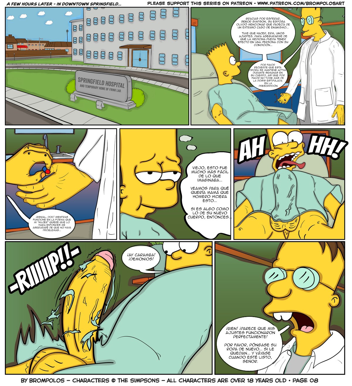 Brompolos The-Simpsons are The Sexenteins page 11 full