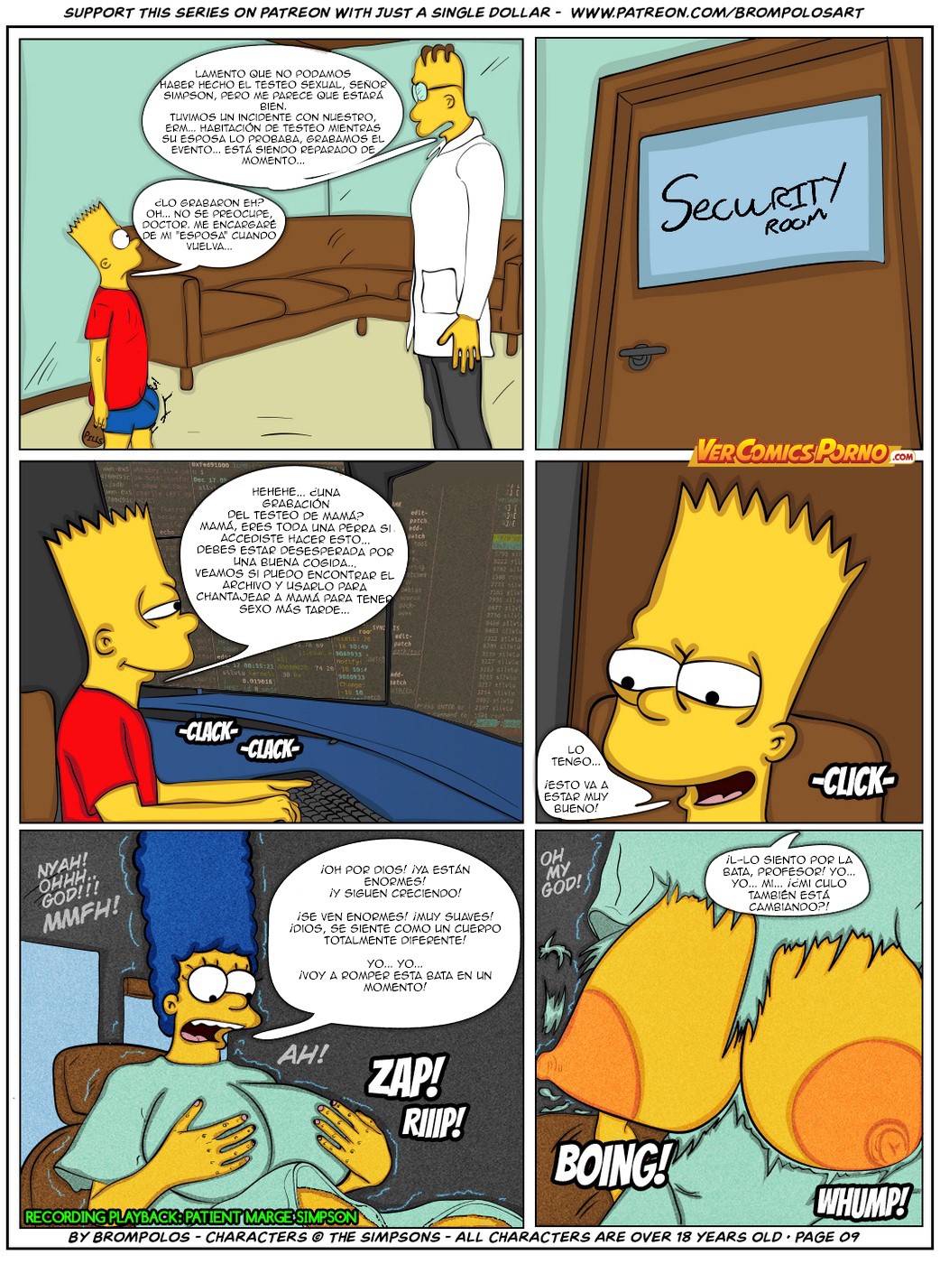 Brompolos The-Simpsons are The Sexenteins page 12 full