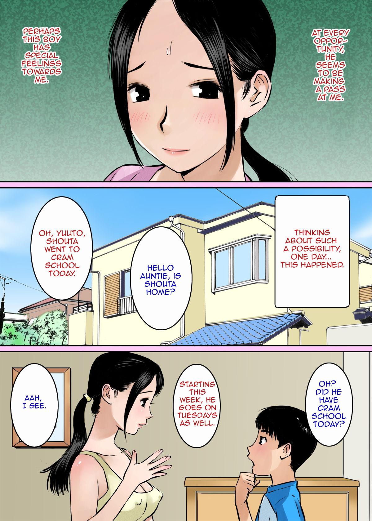 Musuko no Shinyuu wa Oppai Seijin | My Son's Best Friend is a Breast Maniac page 3 full