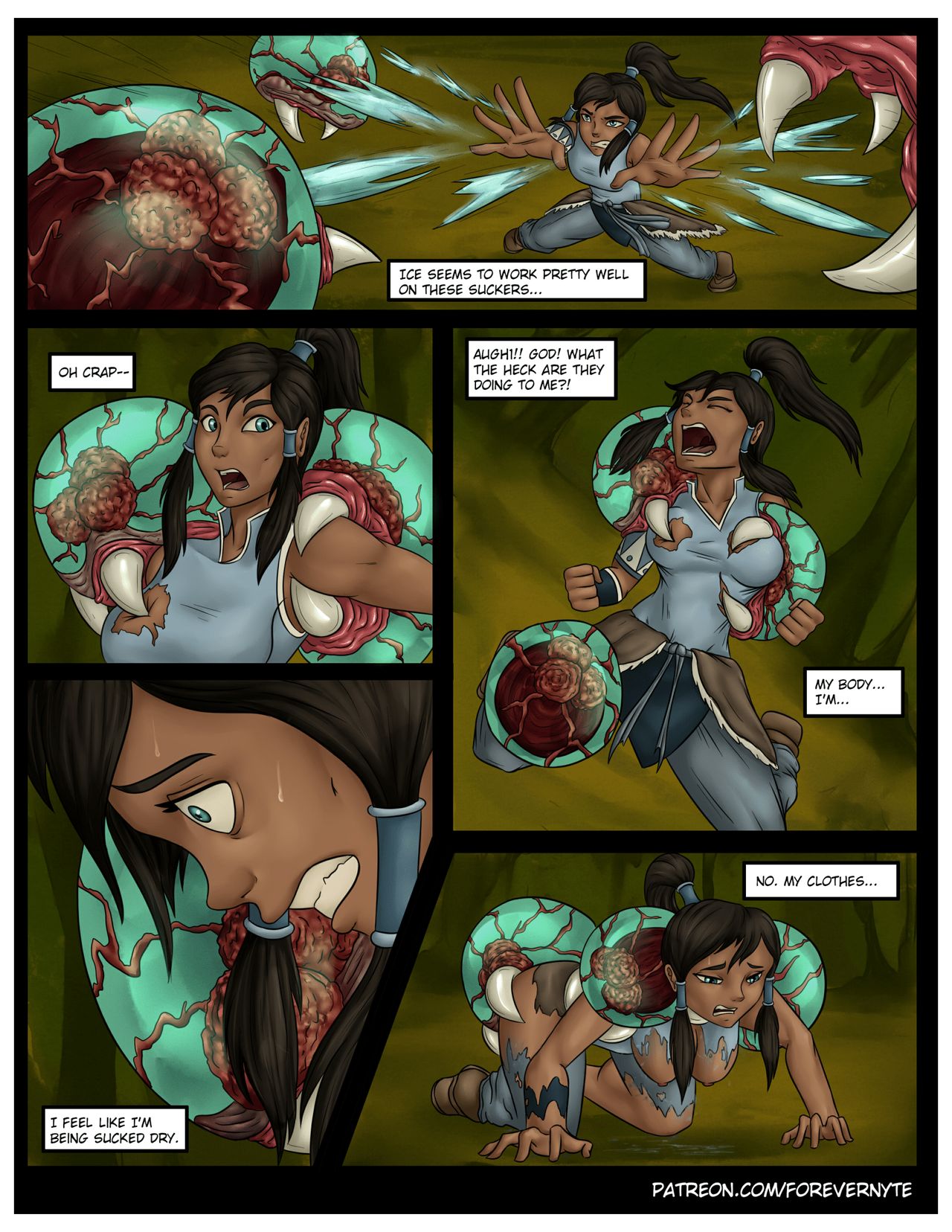 Korra vs. Metroids page 1 full