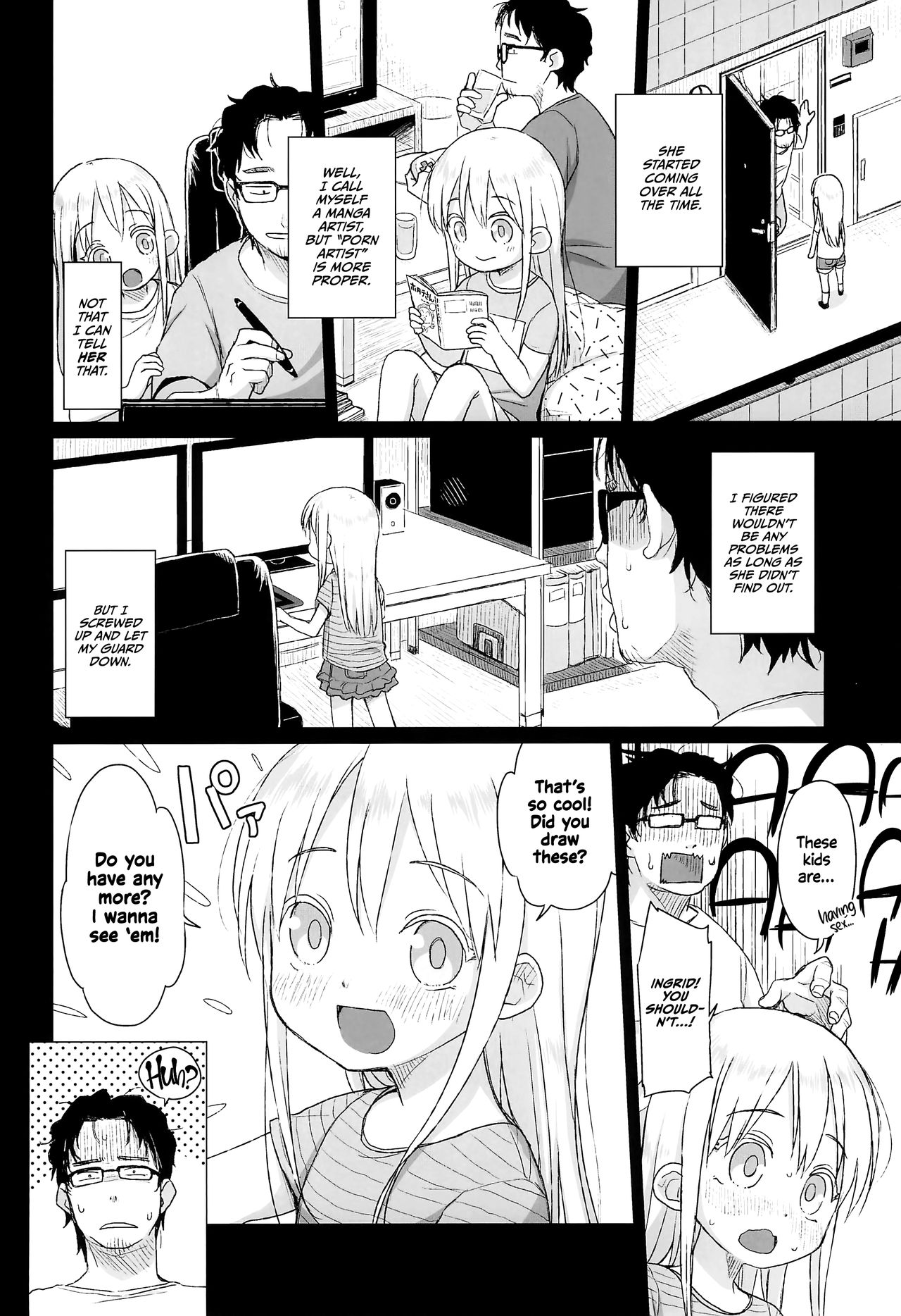 Uchi no Tonari no Shougakusei wa Kinpatsu Hekigan Ecchi-zuki | The Blonde-haired, Blue-Eyed Elementary Schooler Next Door Loves Sex  =TLL + mrwayne= page 6 full
