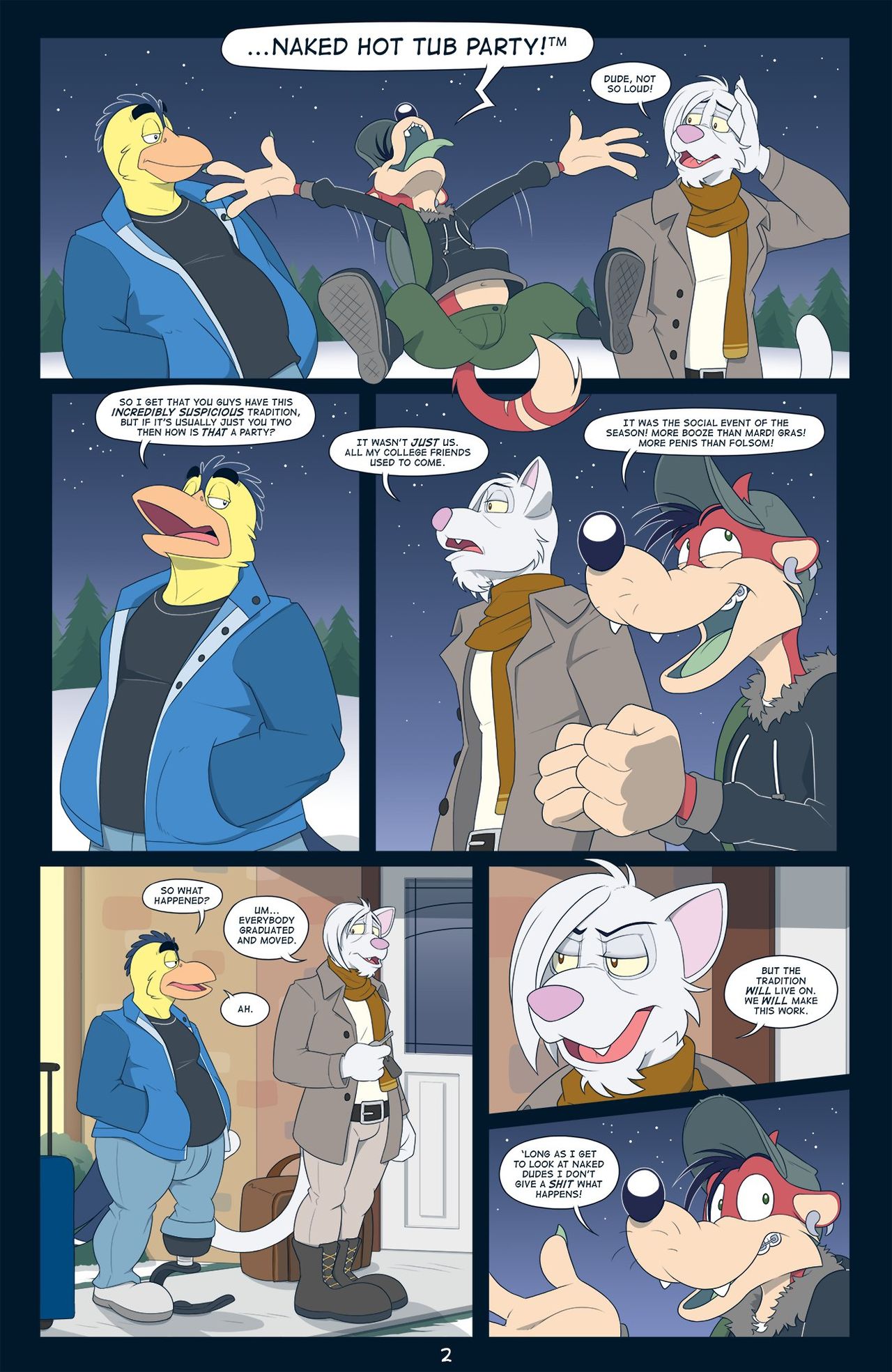 Naked Hot Tub Party page 3 full