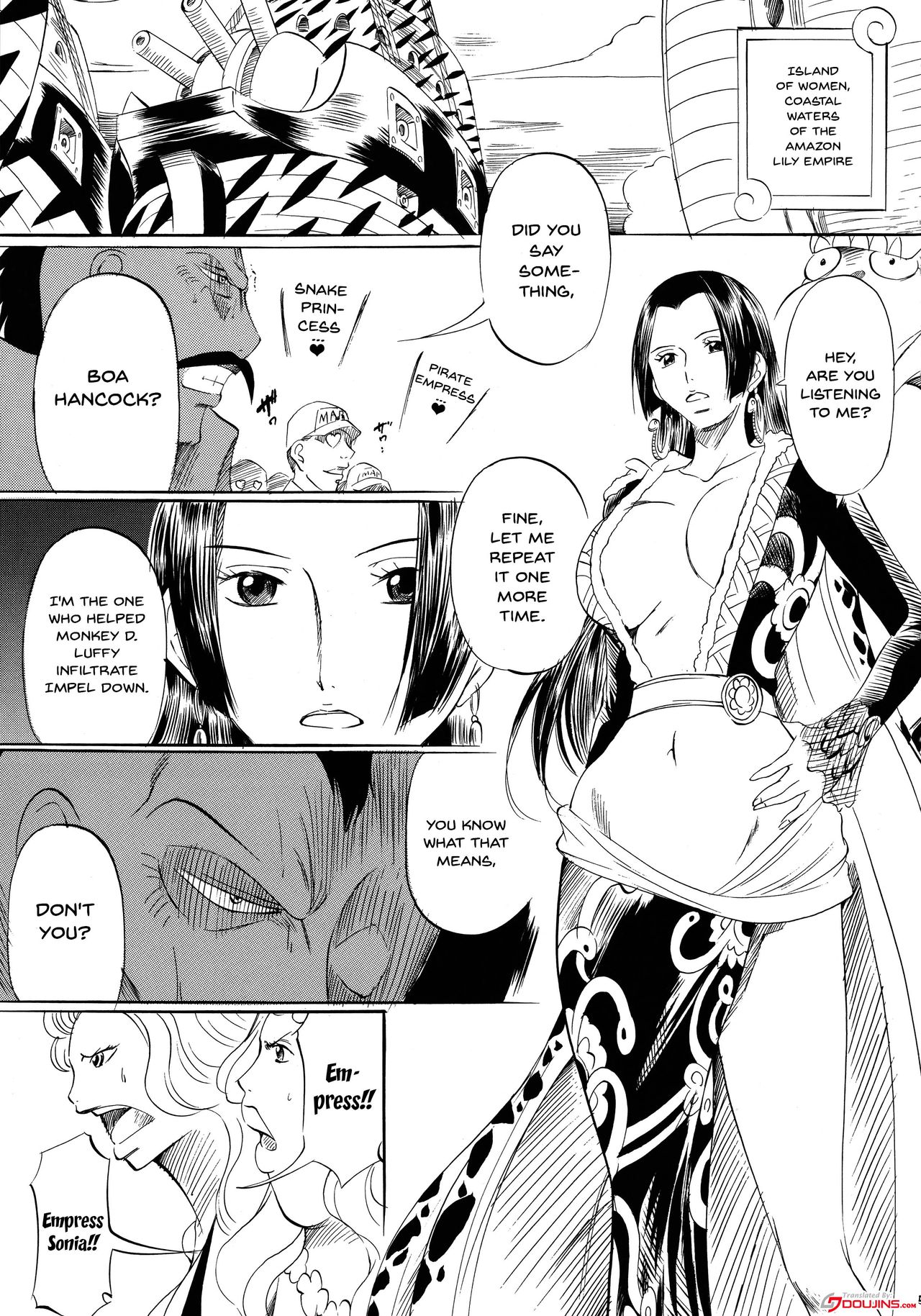 Busou Megami Archives Series 1 "Piece of Girl's ~Hancock Hen~" page 4 full
