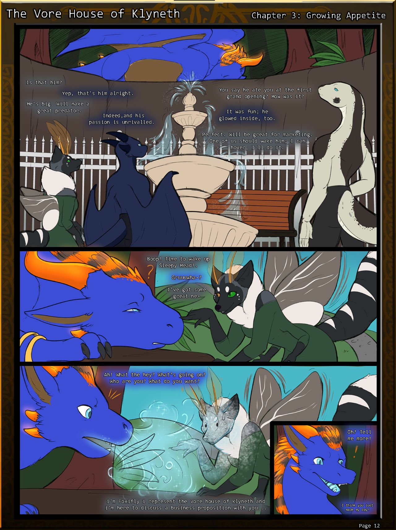 The Vore House of Klyneth - Chapter 3 by Runa216 page 12 full